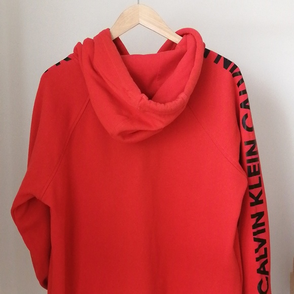 Calvin Klein Performance™ Red Hoodie - Picture 6 of 7